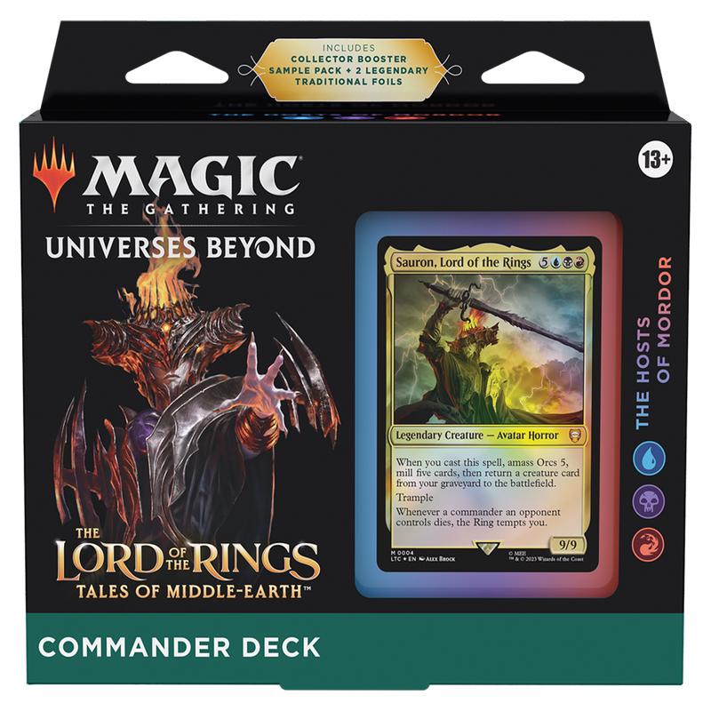 Magic the Gathering CCG: The Lord of the Rings Tales of Middle-Earth Commander Deck - The Hosts of Mordor