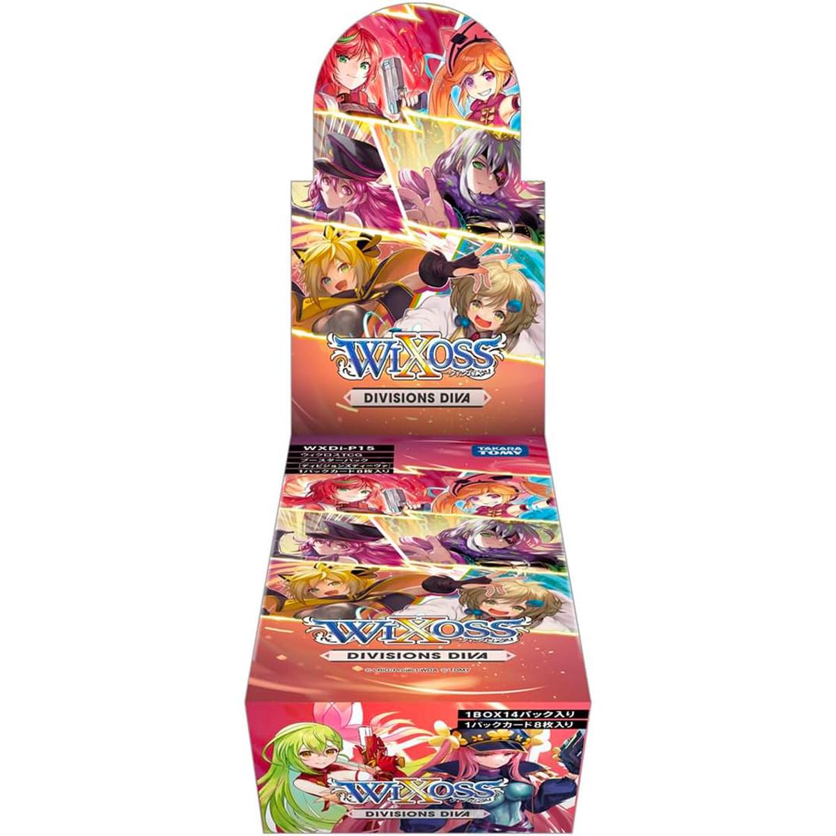 WXDi-P15 WIXOSS TCG Booster pack DIVISIONS DIVA Box