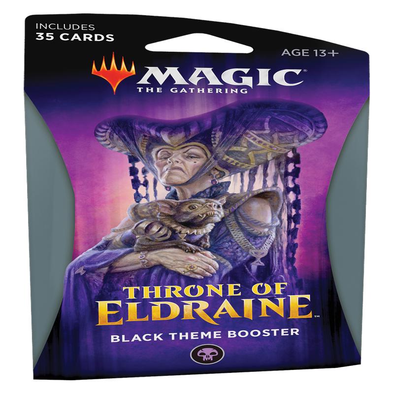 Magic the Gathering CCG: Throne of Eldraine Theme Booster - Black
