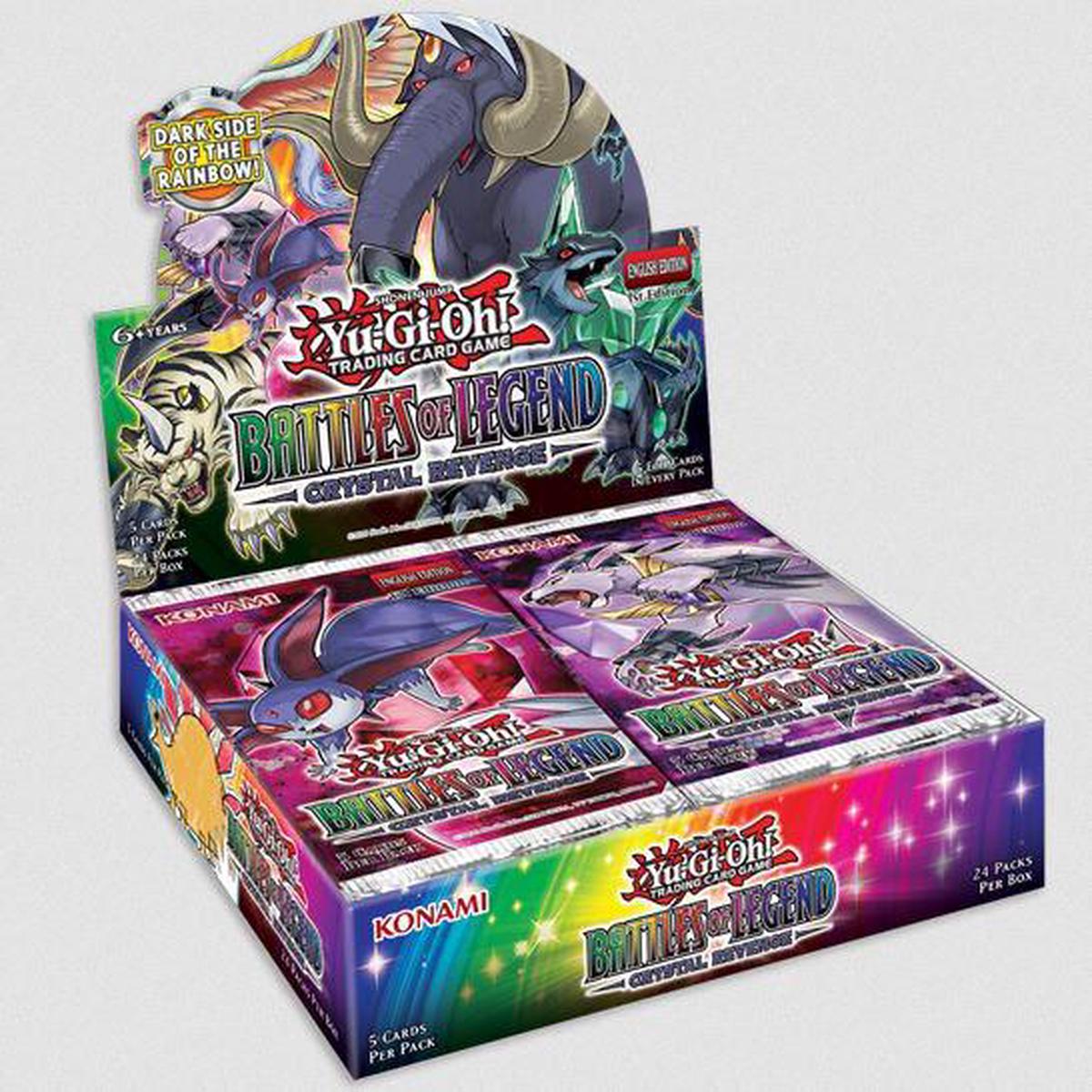 Yu-Gi-Oh Battles of Legend Crystal Revenge Booster Packs - Default Title