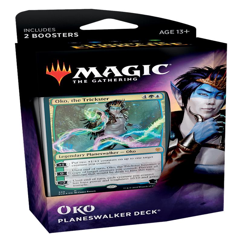 Magic the Gathering CCG: Throne of Eldraine Planeswalker Deck - Oko