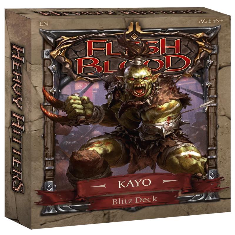 Flesh and Blood Heavy Hitters Blitz Deck - Kayo