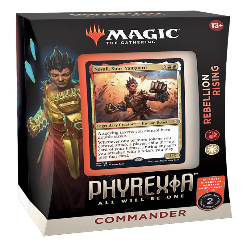 Magic the Gathering CCG: Phyrexia: All Will Be One Commander - Rebellion Rising