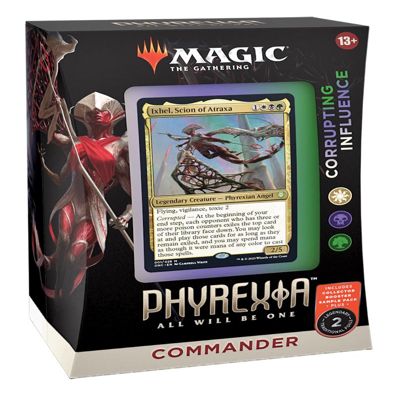 Magic the Gathering CCG: Phyrexia: All Will Be One Commander - Corrupting Influence