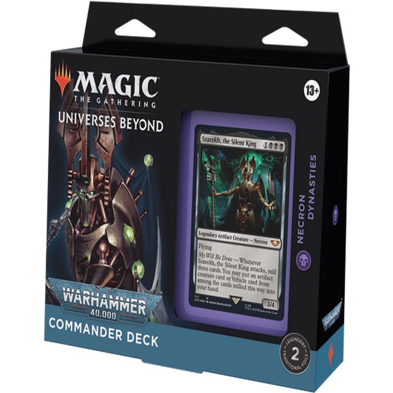Magic the Gathering CCG: Universes Beyond: Warhammer 40,000 Commander - Necron Dynasties