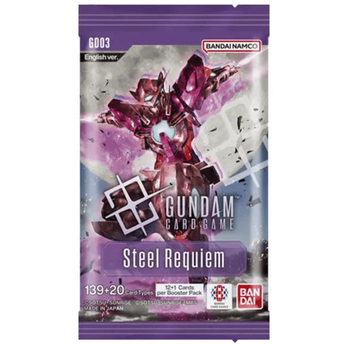 Gundam Card Game: Steel Requiem Booster Pack (GD03)