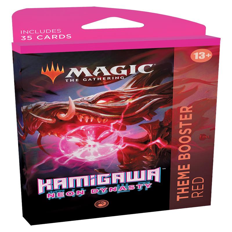 Magic the Gathering CCG: Kamigawa Neon Dynasty Theme Booster - Red