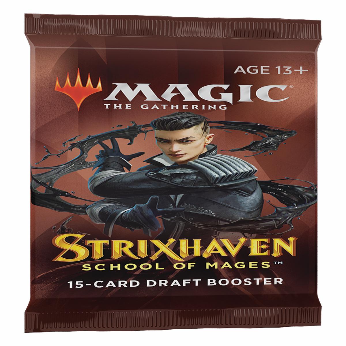Magic the Gathering CCG: Strixhaven Draft Booster Pack