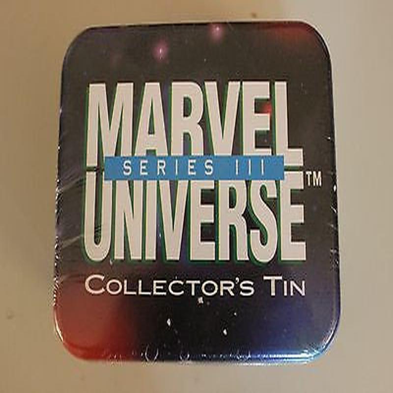 Marvel Universe 1992 Premier Edition Trading Card Set Sealed Tin