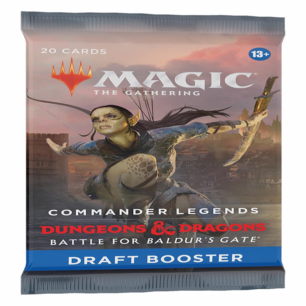 Magic the Gathering CCG: Commander Legends Battle for Baldur's Gate Draft Booster Pack