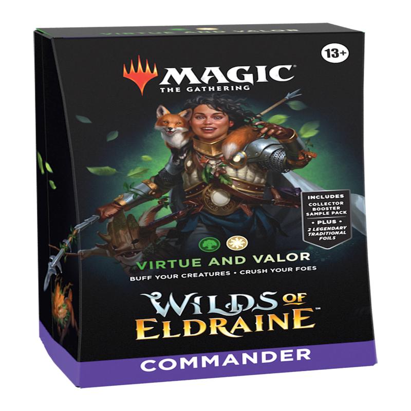 Magic the Gathering CCG: Wilds of Eldraine Commander Deck - Virtue and Valor