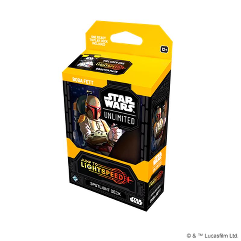 Star Wars: Unlimited - Jump to Lightspeed Spotlight Deck - Boba