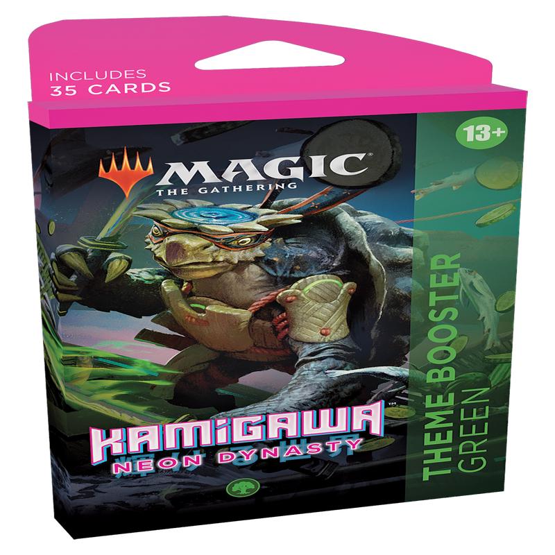 Magic the Gathering CCG: Kamigawa Neon Dynasty Theme Booster - Green