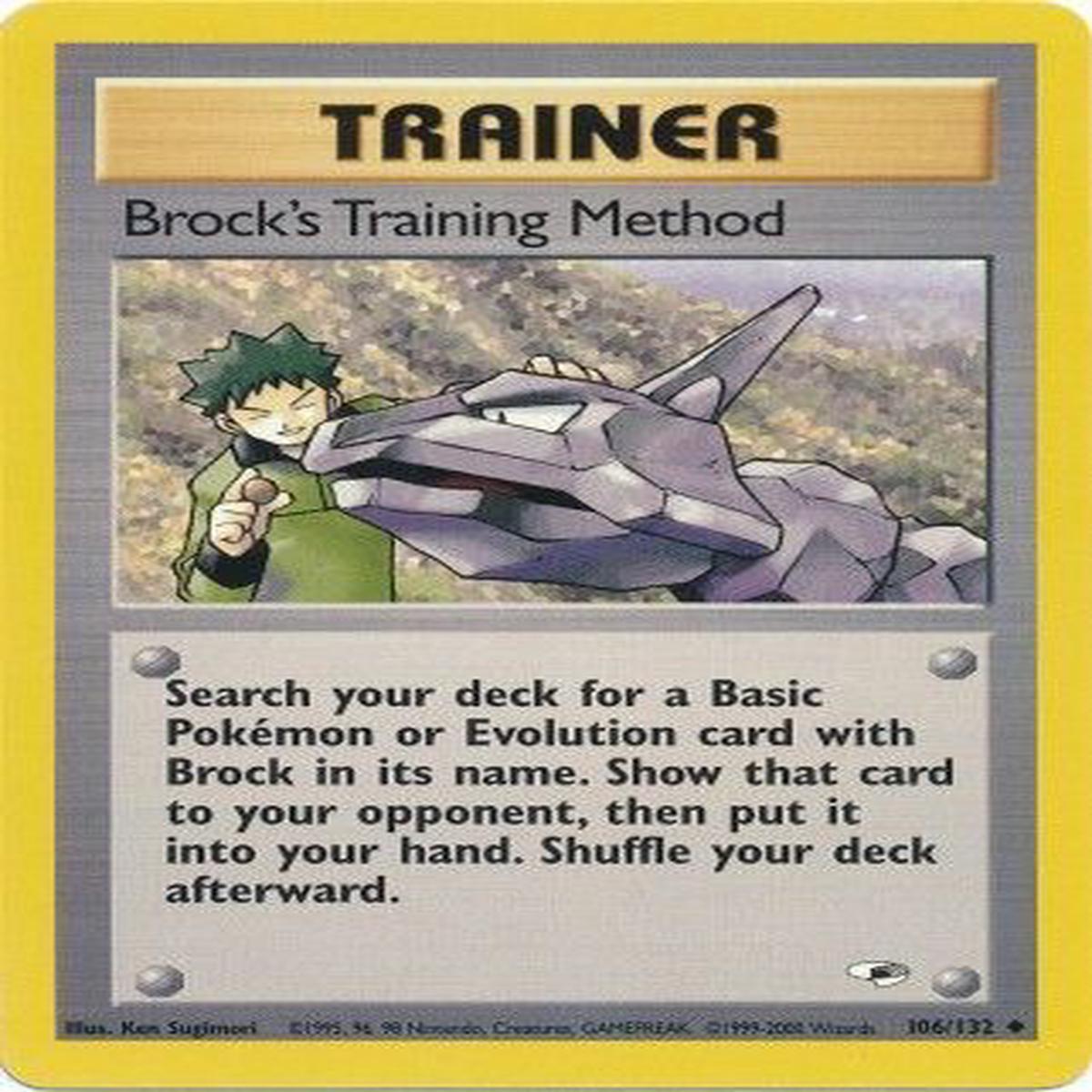 Brock's Training Method 106/132