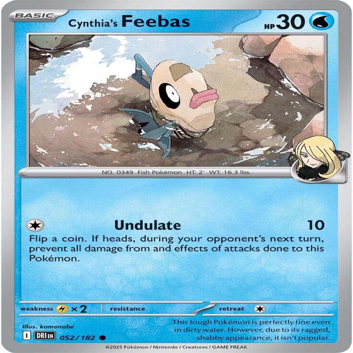 Cynthia's Feebas 052/182 - Common