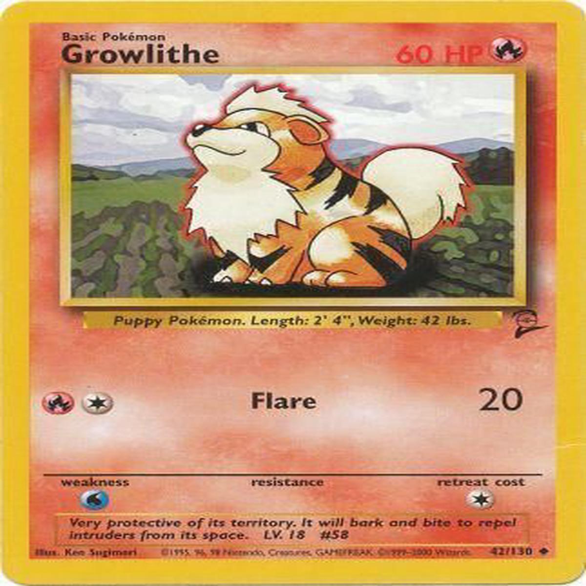 Growlithe 42/130