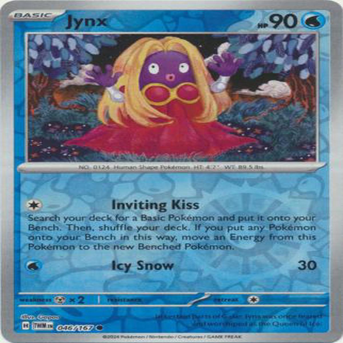 Jynx 046/167 - Common - Reverse Holo