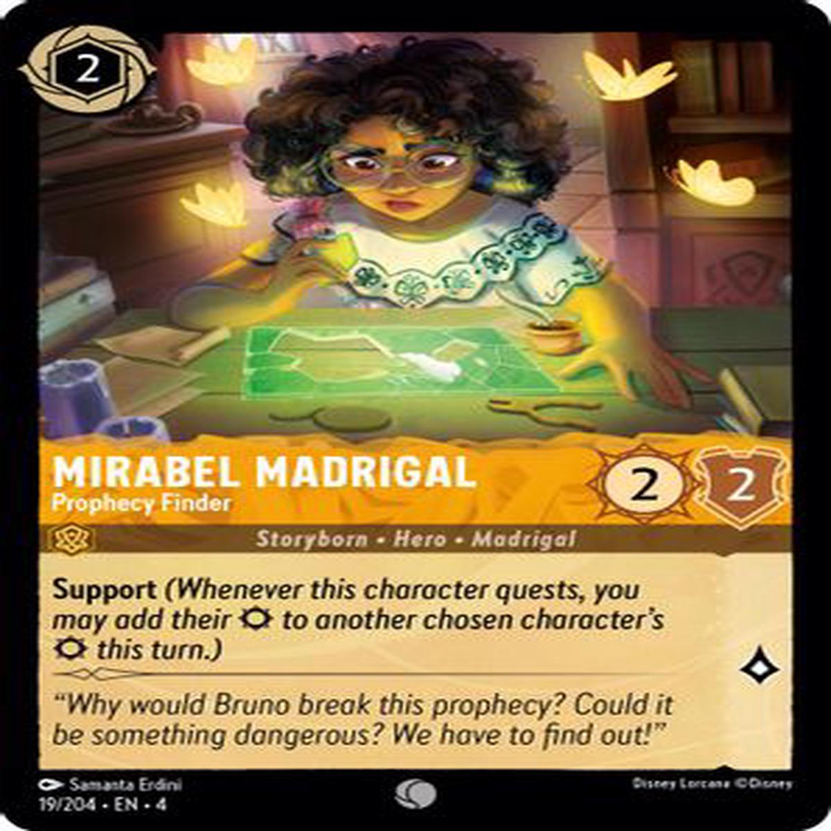 Mirabel Madrigal - Prophecy Finder 19/204 - Common
