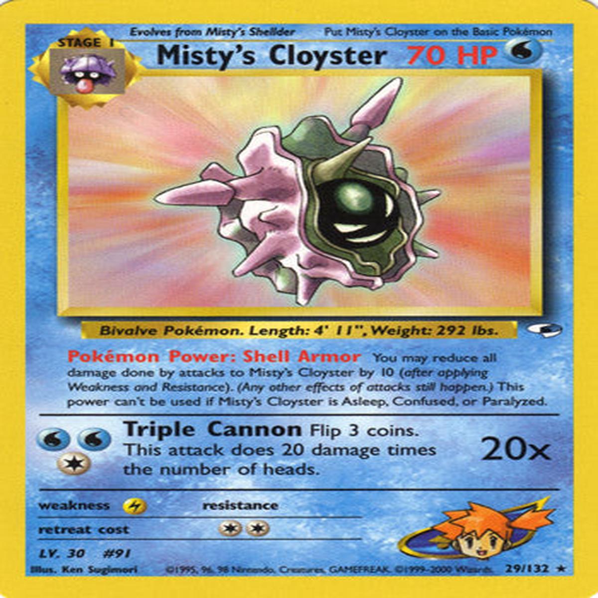 Misty's Cloyster 29/132