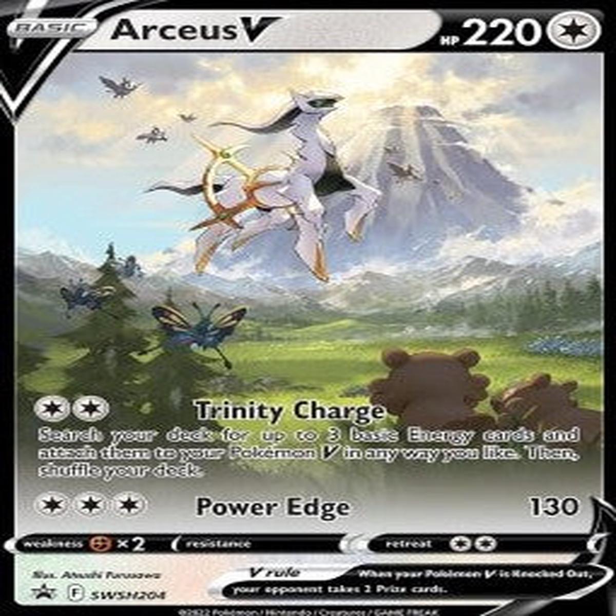 Arceus V SWSH204 - Espaol