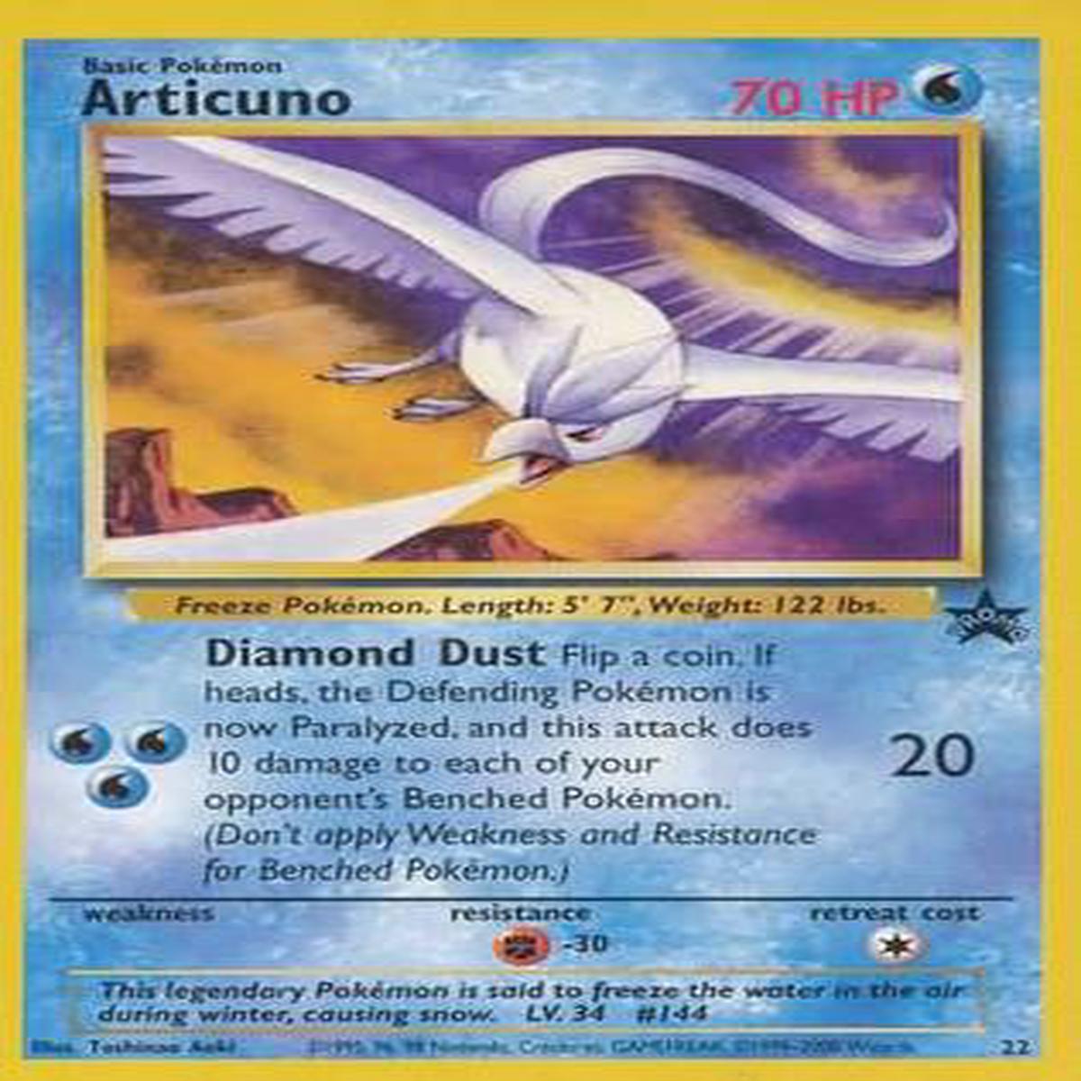 Articuno 22 Promo - Played