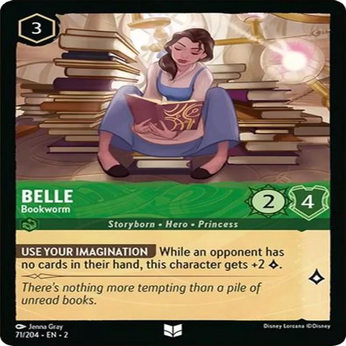 Belle - Bookworm 71/204 - Uncommon