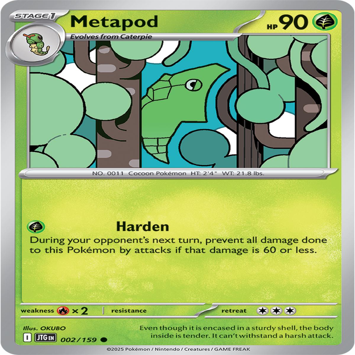 Metapod 002/159 - Common