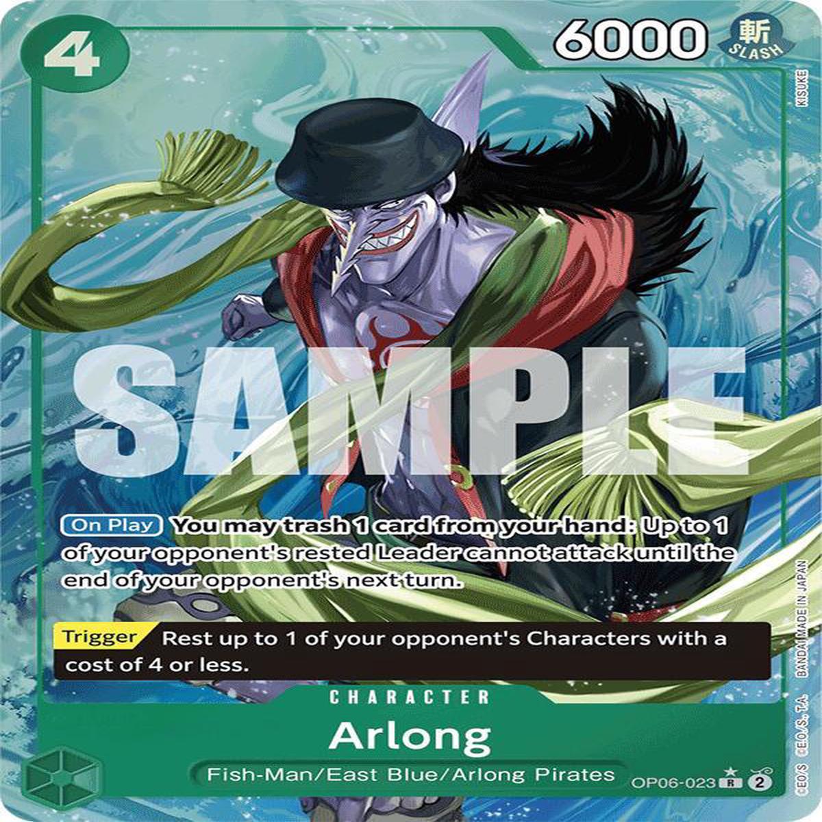 Arlong - OP06-023 - Super Parallel - Rare