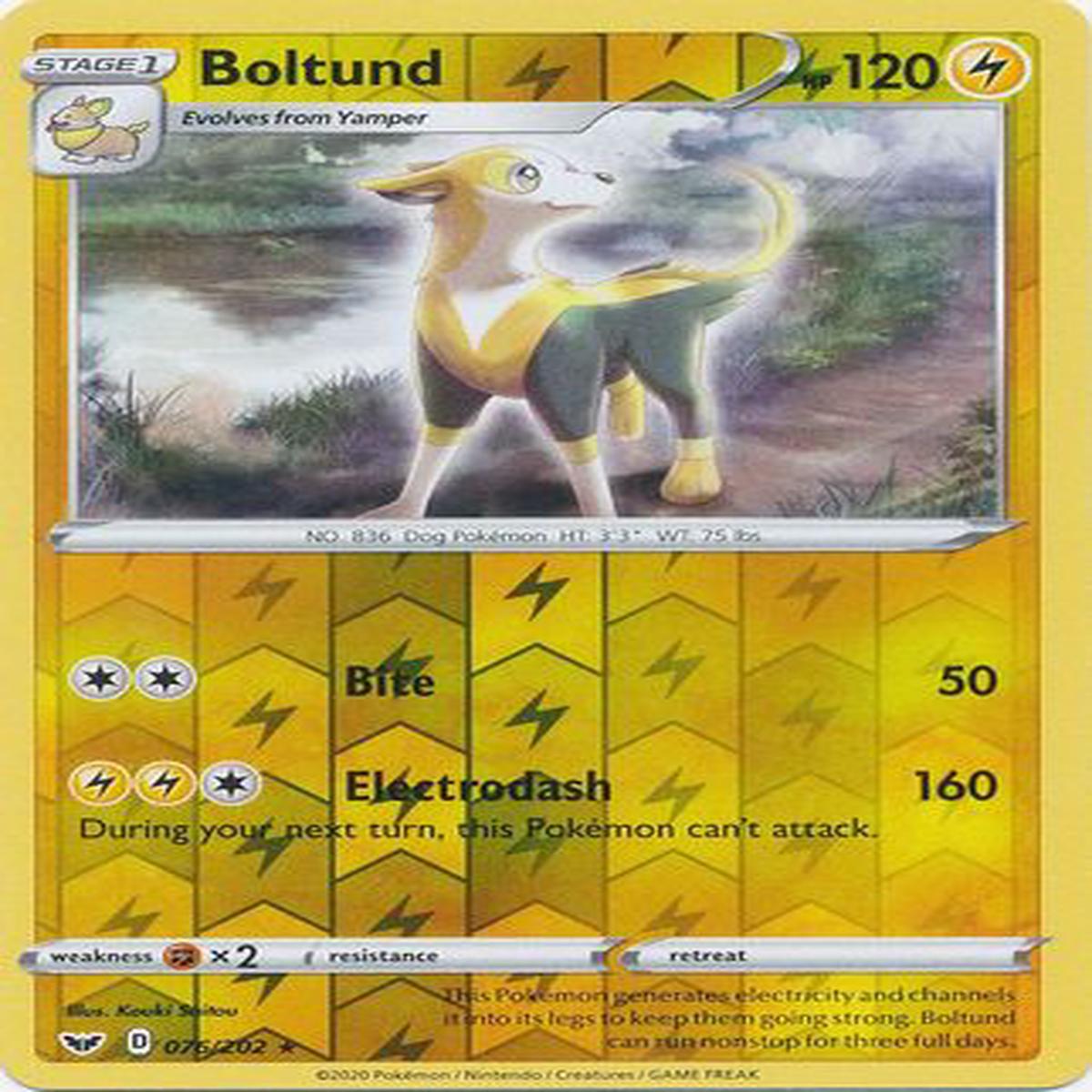 Boltund 076/202 - Reverse Holo