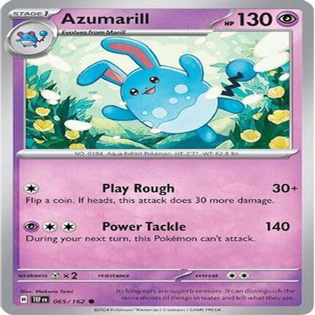 Azumarill 065/162 - Common