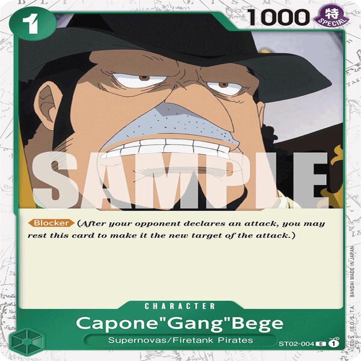 Capone"Gang"Bege - ST02-004 - Pirate Flag Foil - Common