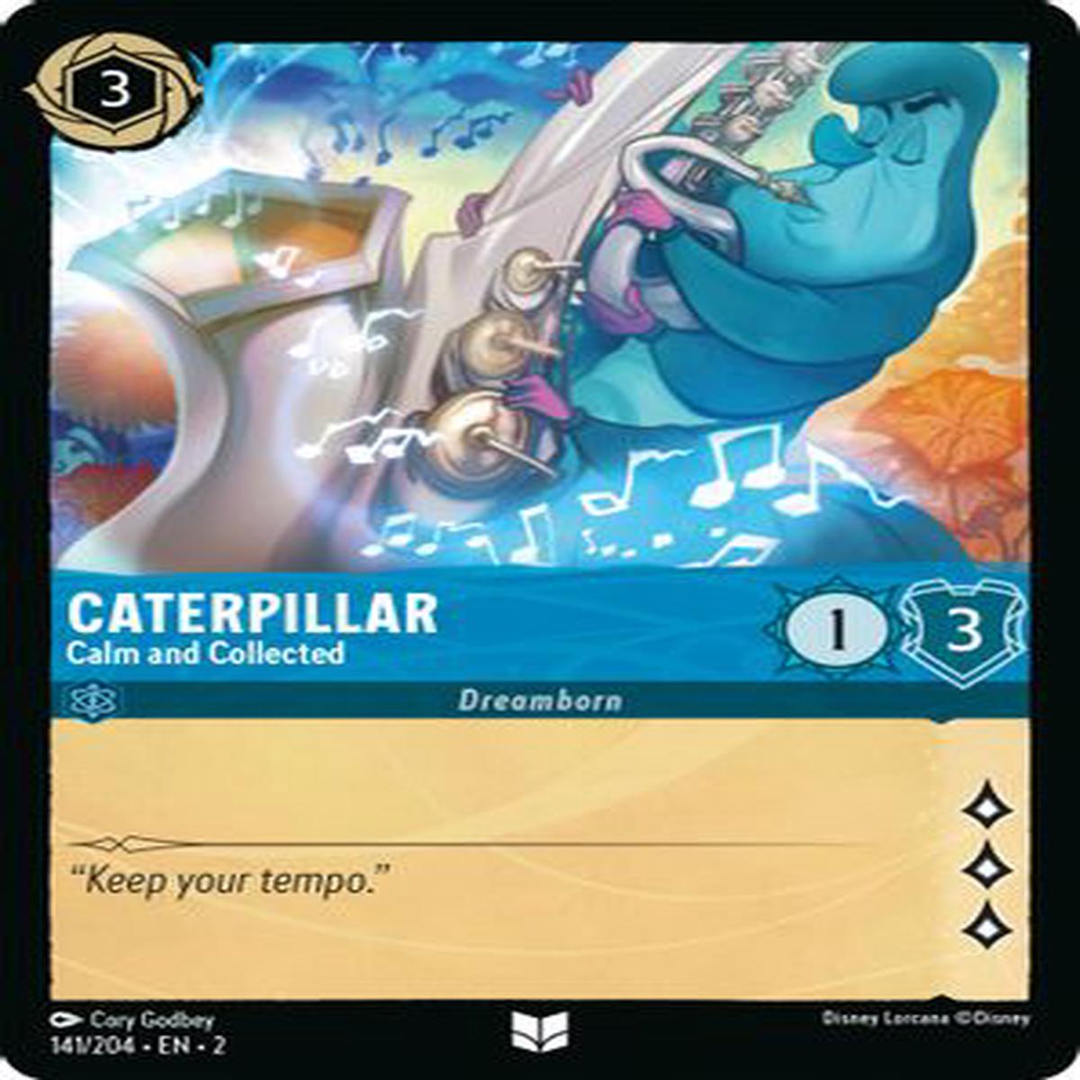 Caterpillar - Calm and Collected 141/204 - Uncommon - Cold Foil