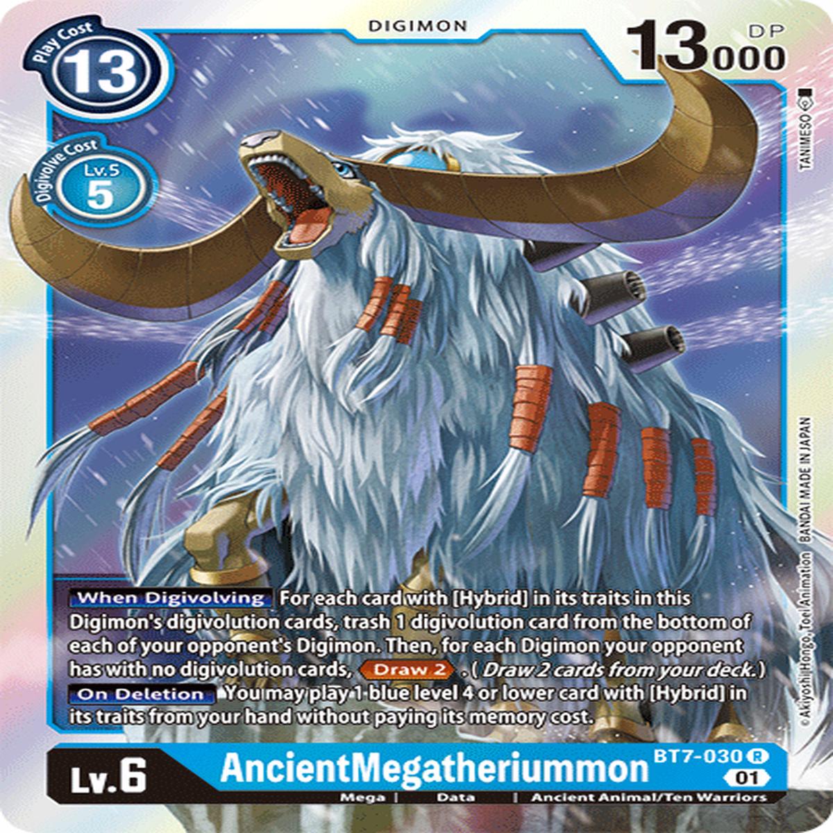 AncientMegatheriumon BT7-030