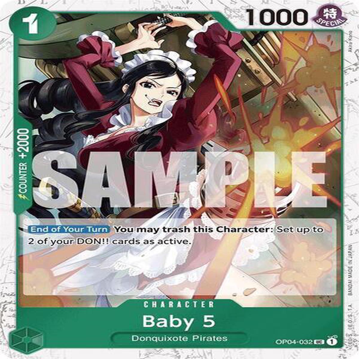 Baby 5 - OP04-032 - Pirate Flag Foil - Uncommon