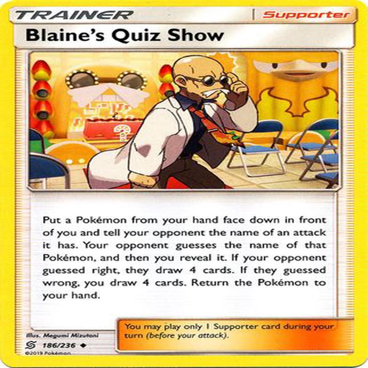 Blaine's Quiz Show 186/236