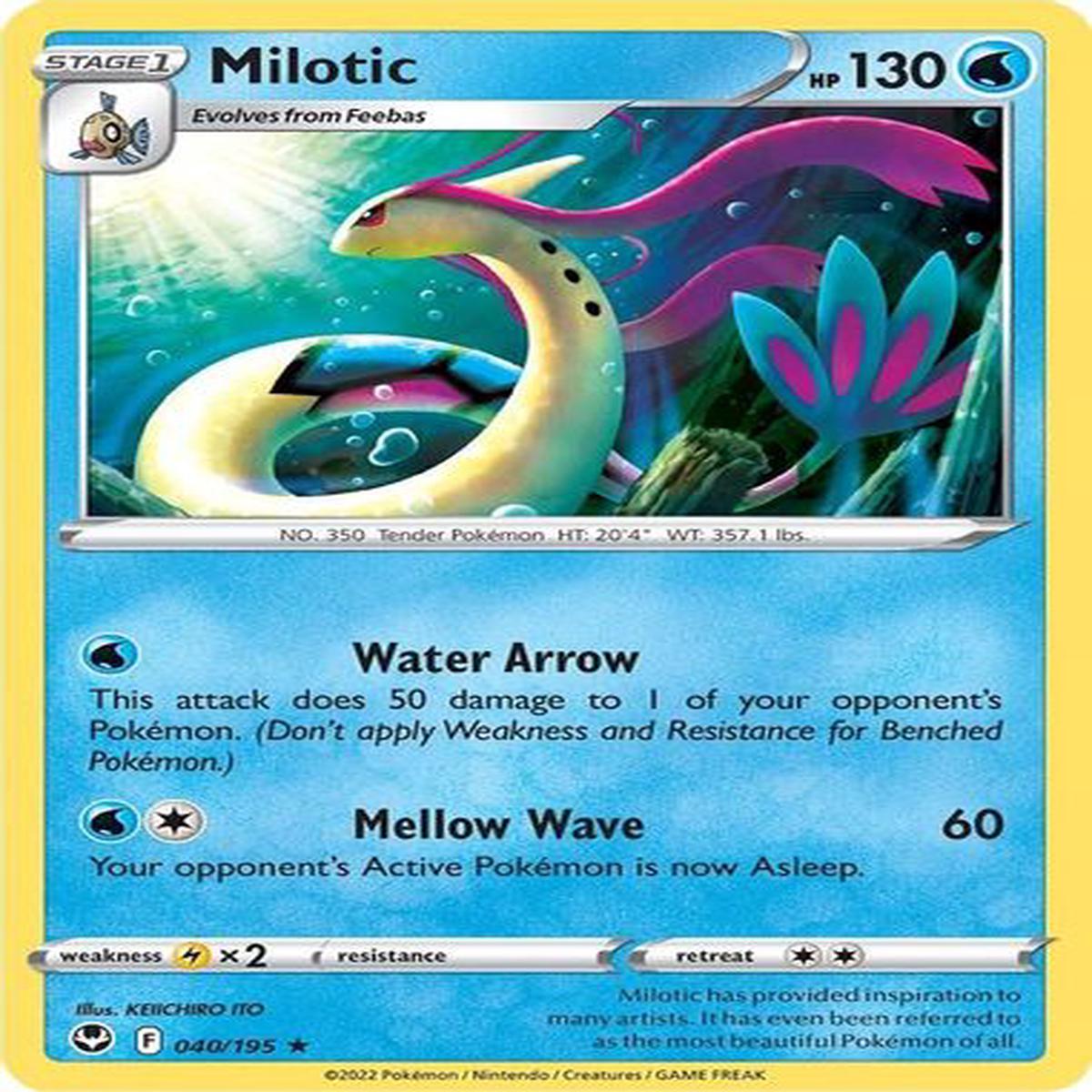 Milotic - Rare 040/195