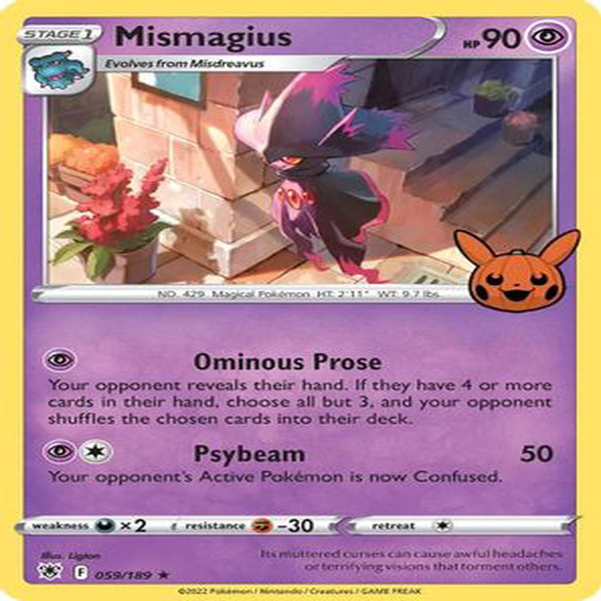 Mismagius 59/189 - Holo (Trick or Trade)