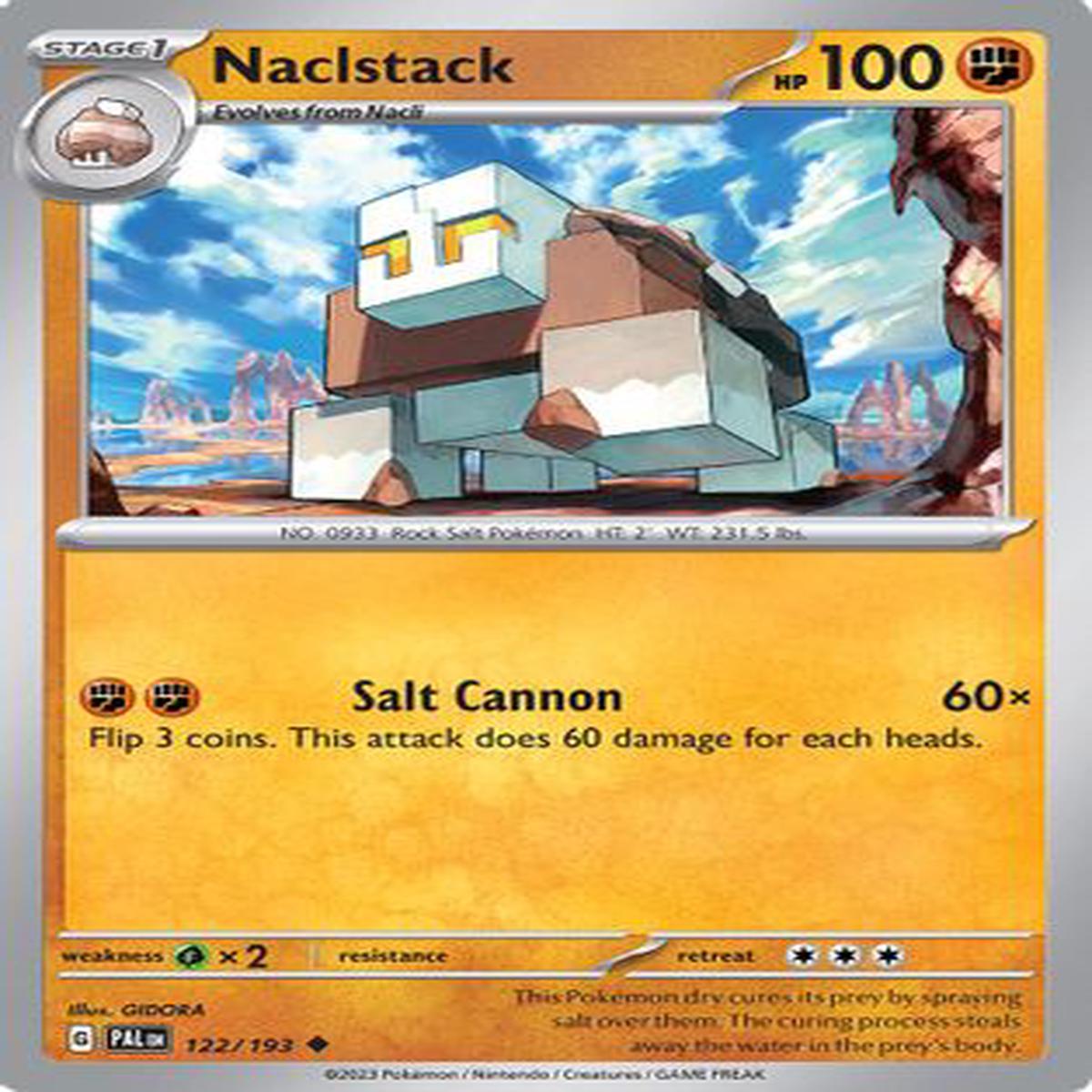 Naclstack - 122/193 (Reverse Holo)