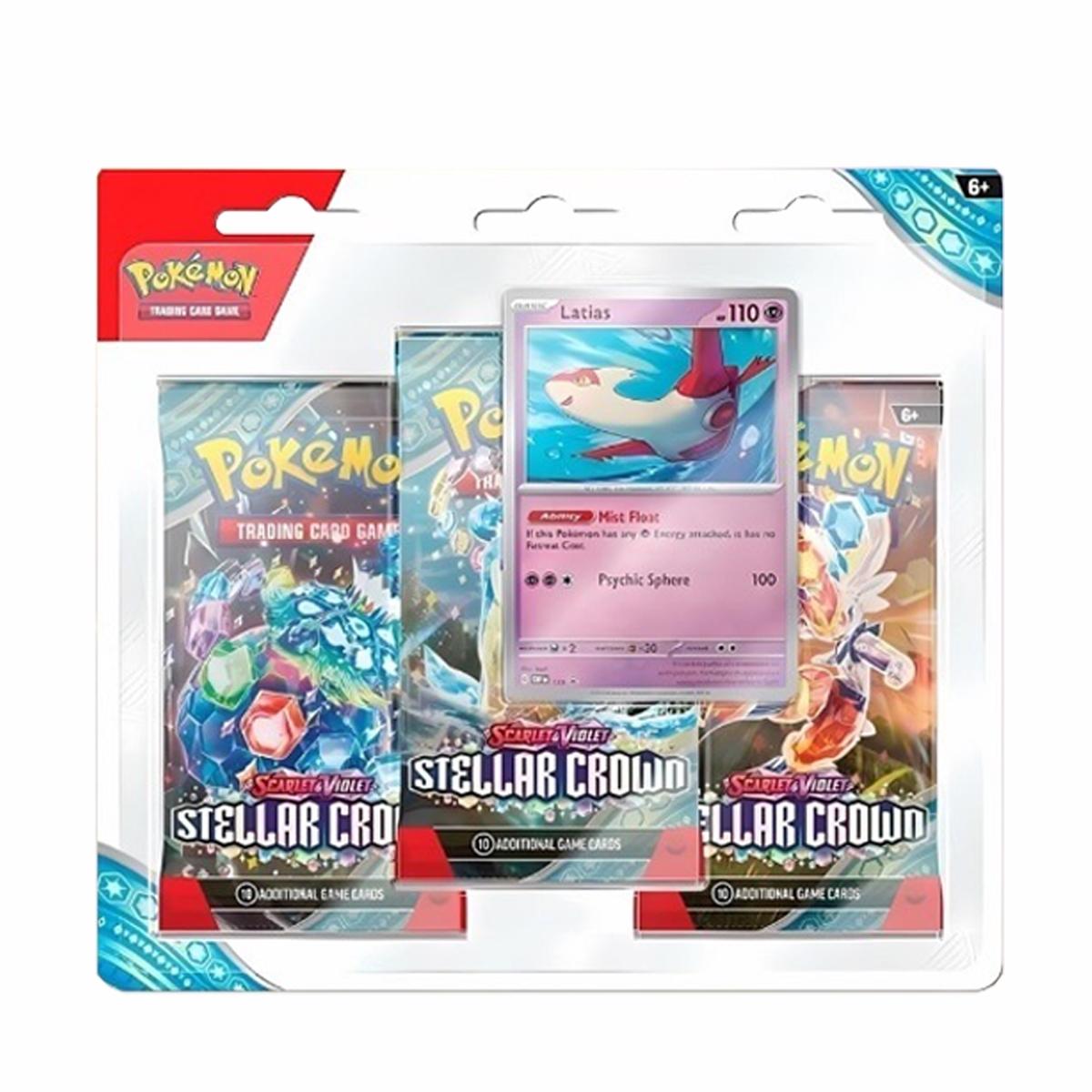 3 Pack Blister - Latias - Stellar Crown