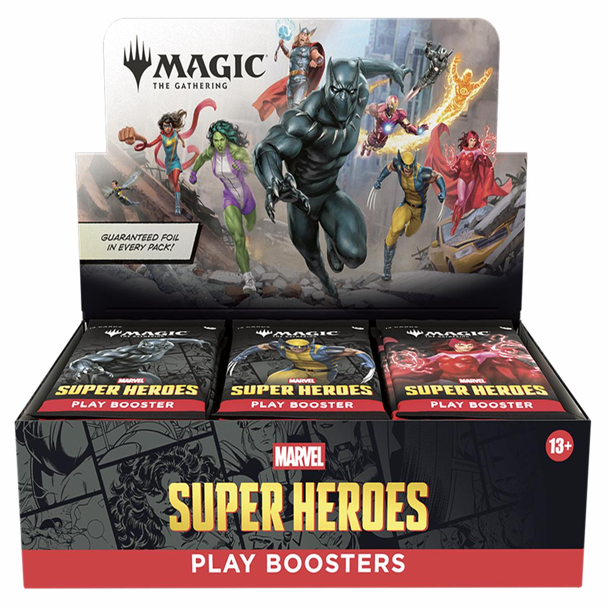 MTG: Marvel Super Heroes - Play Boosters Display (PREVENTA)