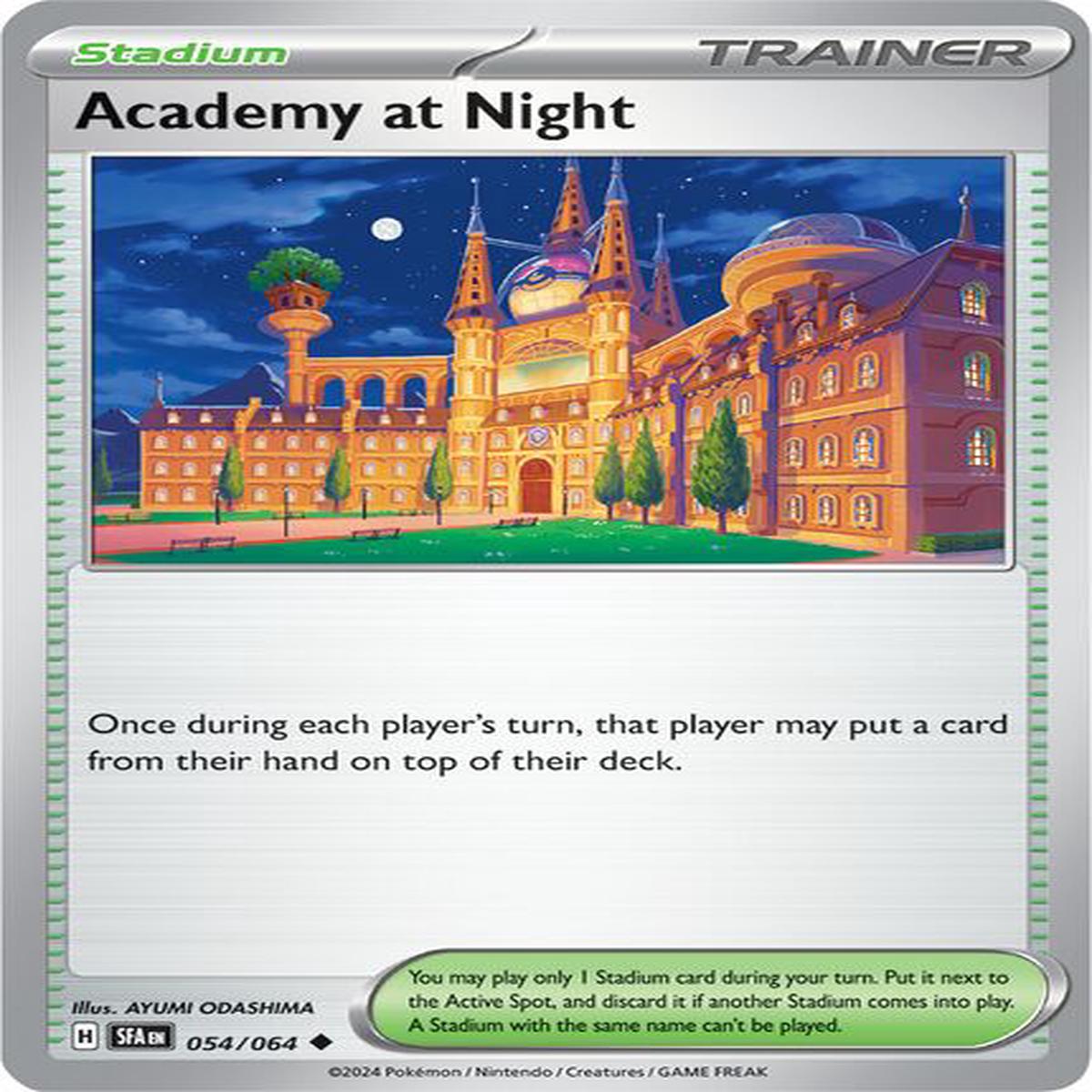 Academy at Night 054/064 - Uncommon (espaol)
