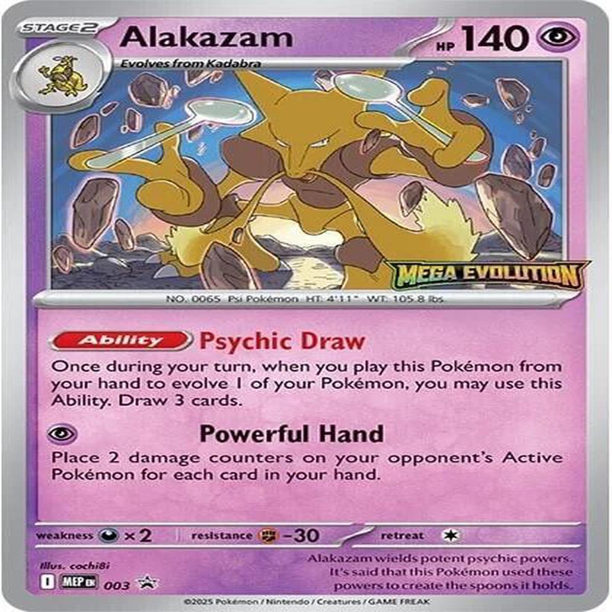 Alakazam MEP 003
