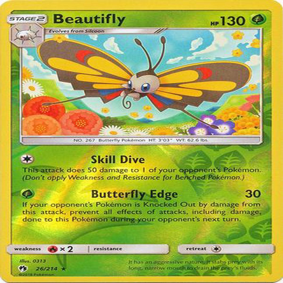 Beautifly 26/214 - Reverse Holo