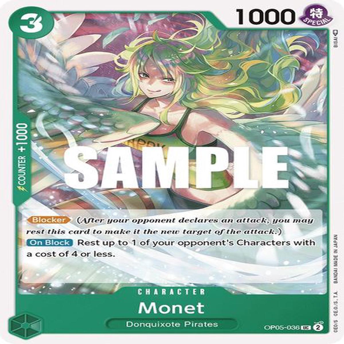 Monet OP05-036 - Uncommon