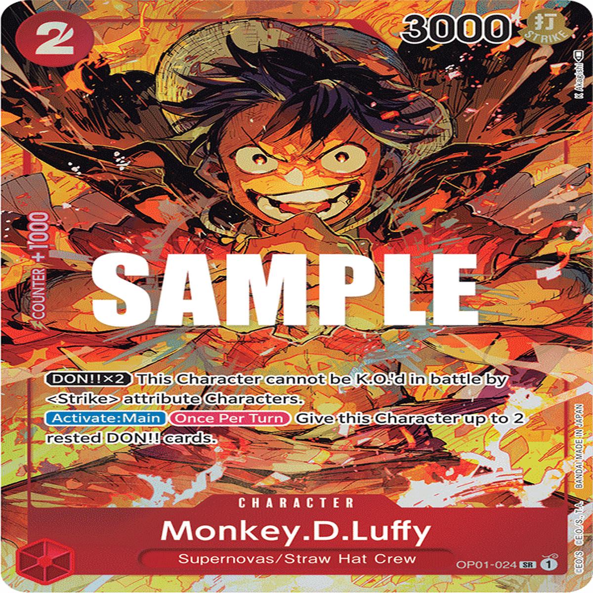 Monkey D. Luffy OP-01-024 Arte Alterno