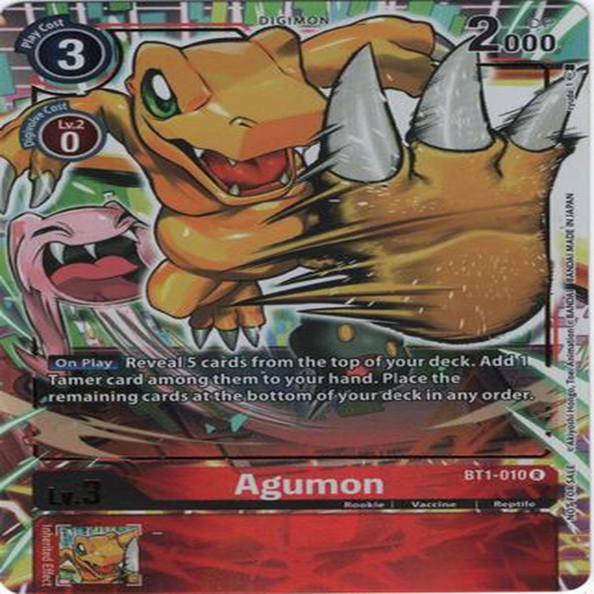 Agumon BT1-010 PROMO
