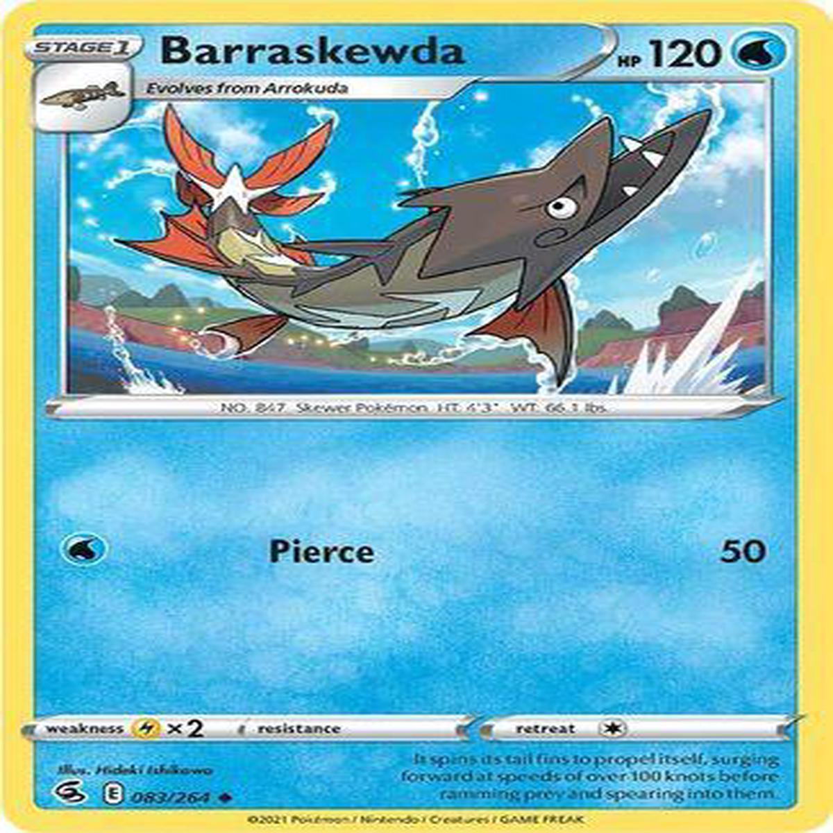 Barraskewda 083/264 - Reverse Holo