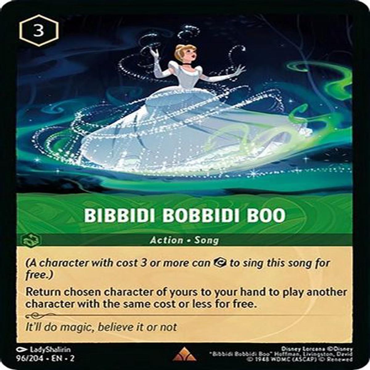 Bibbidi Bobbidi Boo 96/204 - Rare