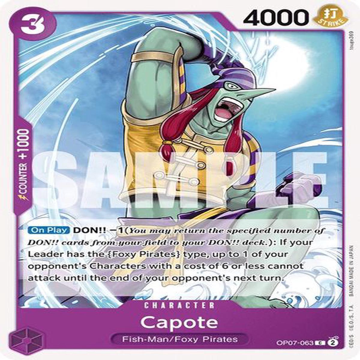 Capote OP07-063 - Common