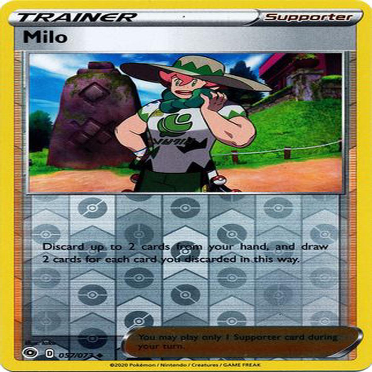 Milo 057/073 - Holo Reverse